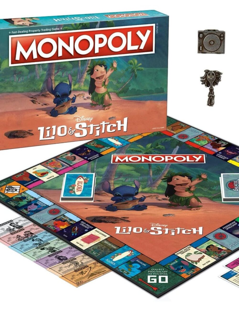 Monopoly Disney Lilo & Stitch Board Game Hasbro - Sealed